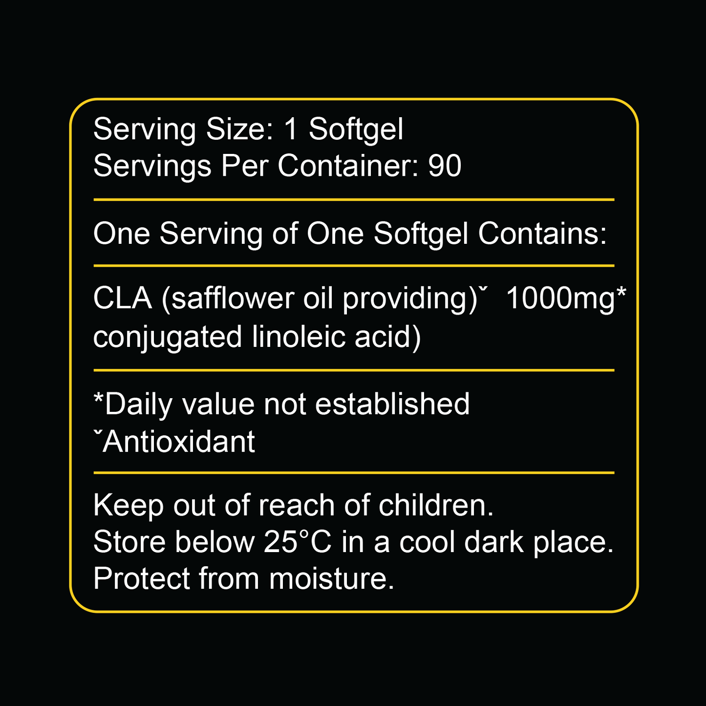 CLA (Conjugated Linoleic Acid)