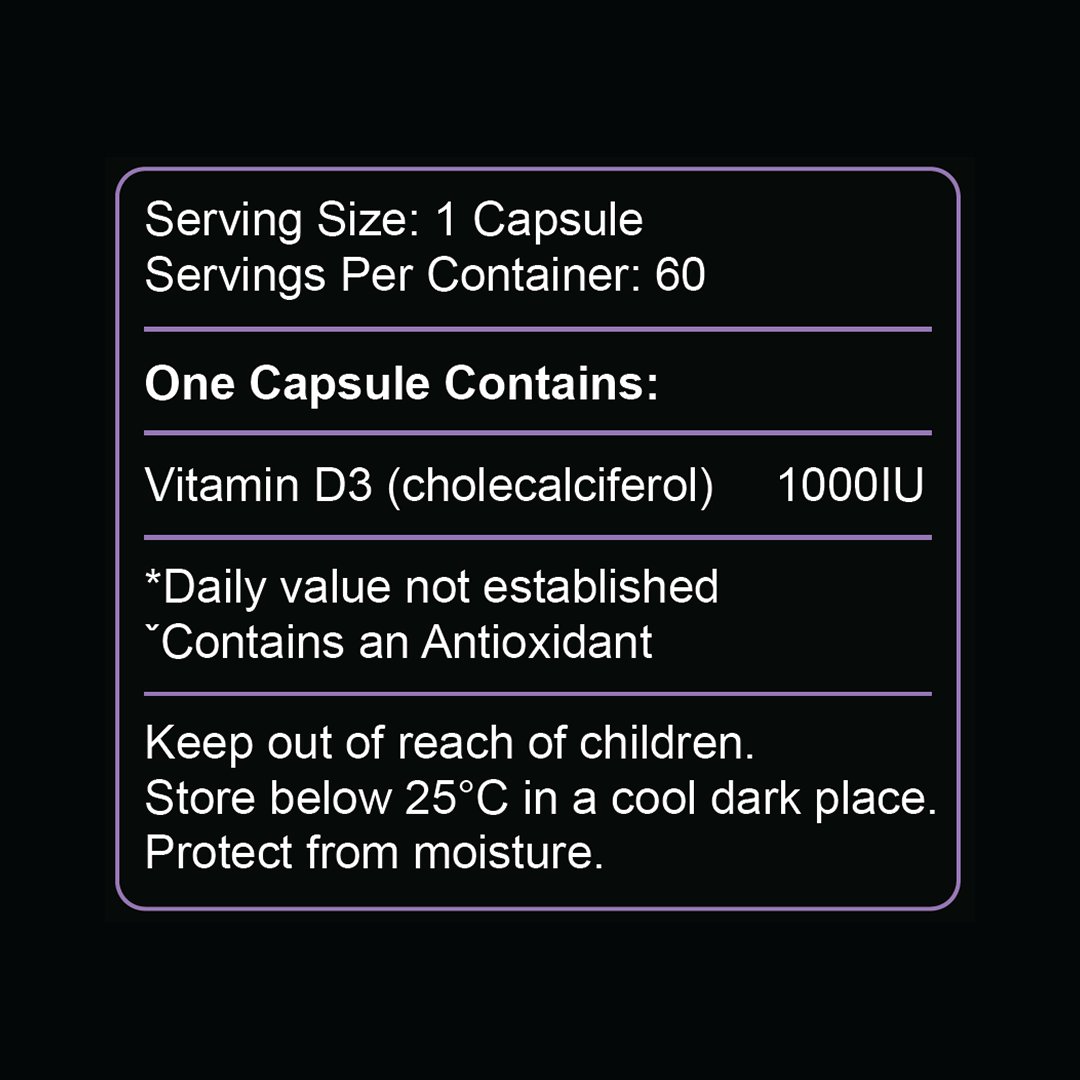 Vitamin D3 1000iu