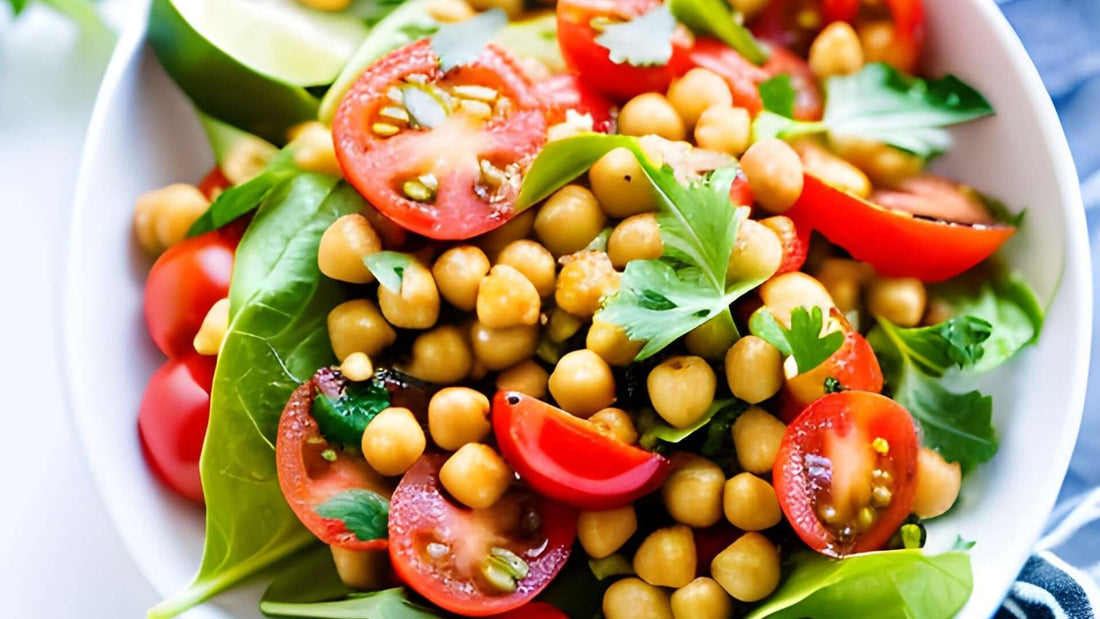 Mediterranean Chickpea Salad - CURO Gaia