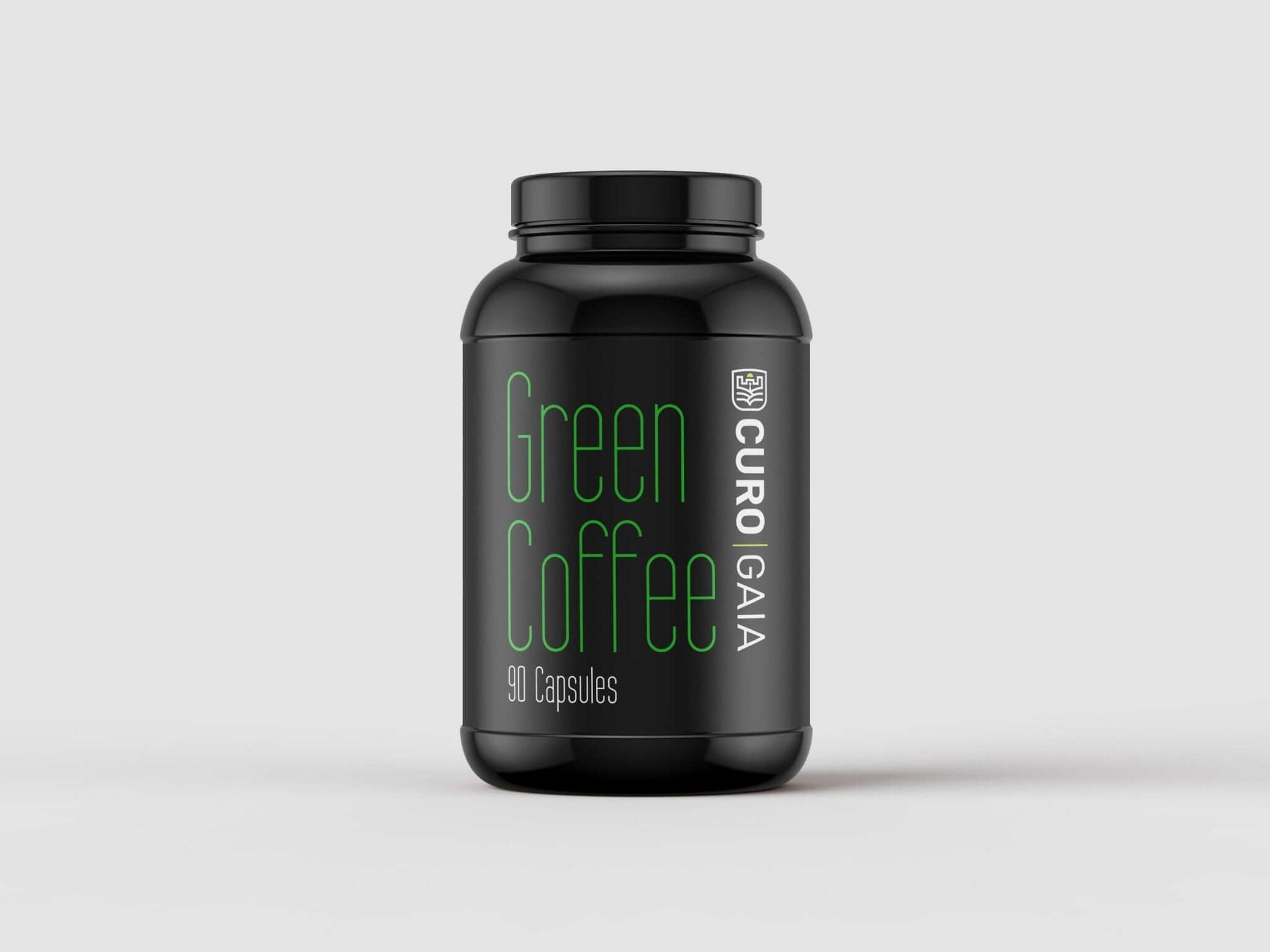 Chlorogenic Acid Green Coffee 90 Capsules - CURO Gaia